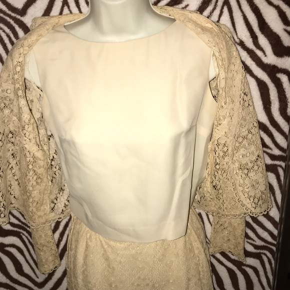 Stanton Jr.’s Petite Vintage 1960-70’s skirt and top with lace blazer - Picture 3 of 7